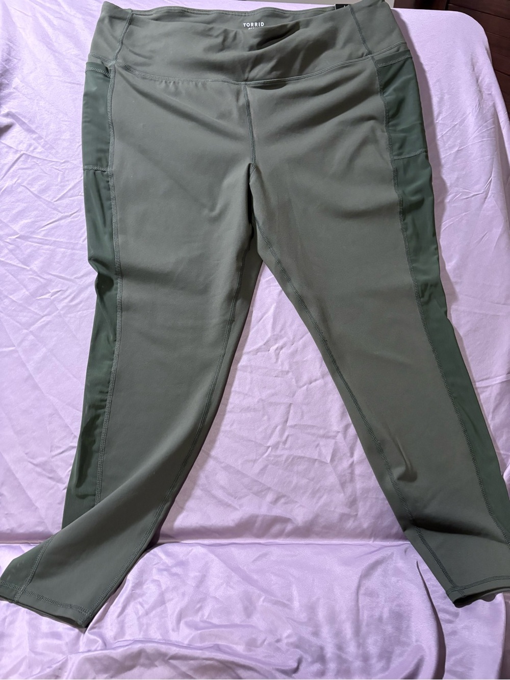 torrid Olive Green High-Rise Active Leggings